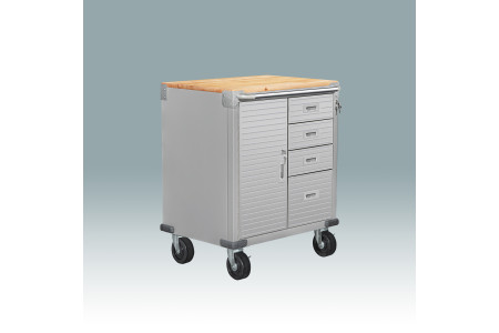 20205 series 4-Drawers Steel Rolling Cabinet